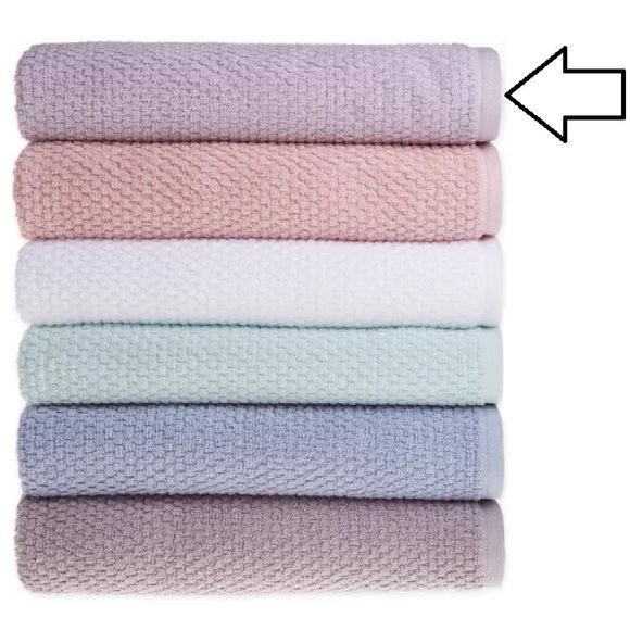 3 Wild Sage Savannah 16x28" HAND Towels = 1 LAVENDER + 1 BLUE FOG + 1 MAUVE PINK - Picture 3 of 12